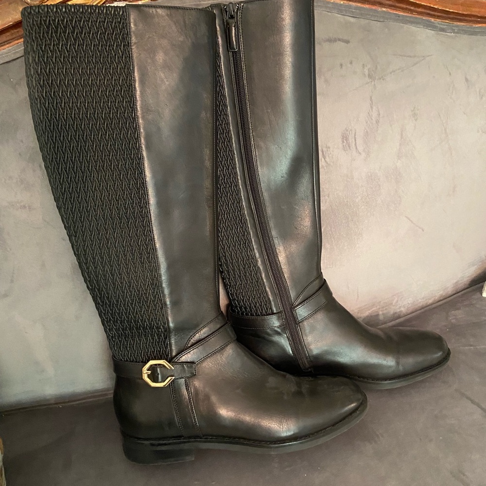 Cole Haan black boots